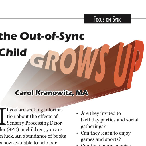 The Out-of-Sync Child Grow Up
